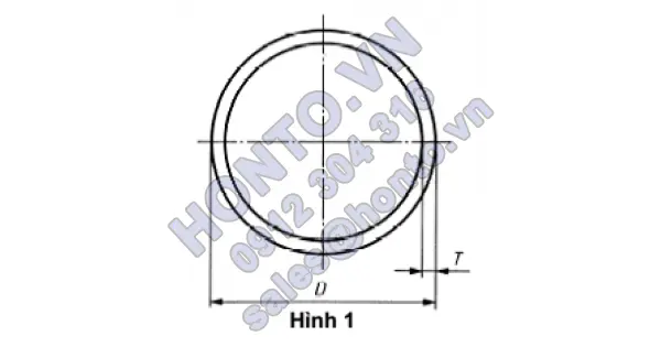 Ống thép và phụ tùng đường ống - ký hiệu sử dụng trong đặc tính kỹ thuật